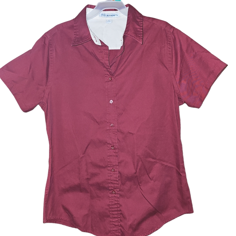 Port Authority button down top